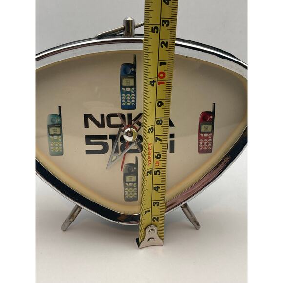 Vintage Style Nokia Promotional Display Clock Advertisement Works RARE No Comps - Picture 6 of 7